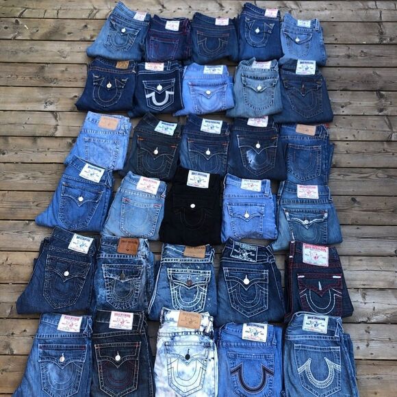 MYSTERY BOX OF 3 True Religion Jeans Size 31 - Picture 4 of 5